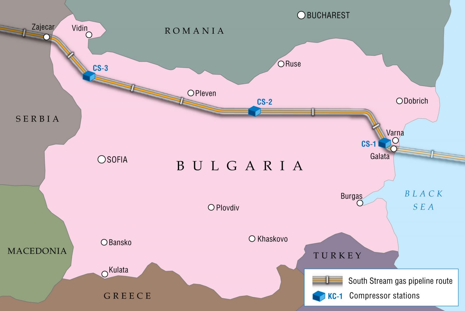 South Stream Gas Pipeline Suspended Again By Bulgaria
