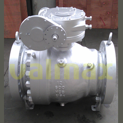 Trunnion Ball Valve, 600 LB, 12 Inch, ASTM A216 WCB