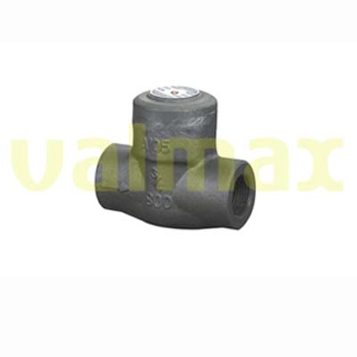 Check Valve, 600 LB, 1 Inch, RF, Swing Type, welded Cap