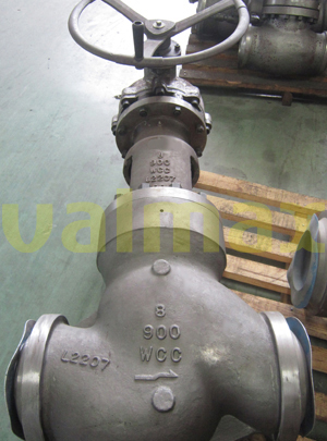 Globe Valve, 900 LB, BW, 8 Inch, Rising Stem, OS&Y