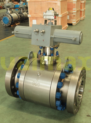 Forging Ball Valve, 900 LB, 8 Inch, ASME B16.5, PEEK